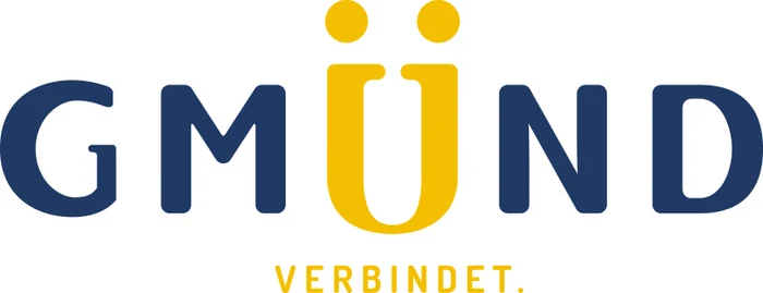 Logo der Stadtgemeinde Gm&uuml;nd: Gm&uuml;nd verbindet